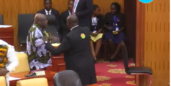 Video Watch How Speaker Bagbin Sacked Sefwi Wiawso Mp From Parliament