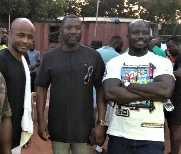 Watch Stephen Appiah Abedi Pele Andre Ayew Share Nostalgic Moment At