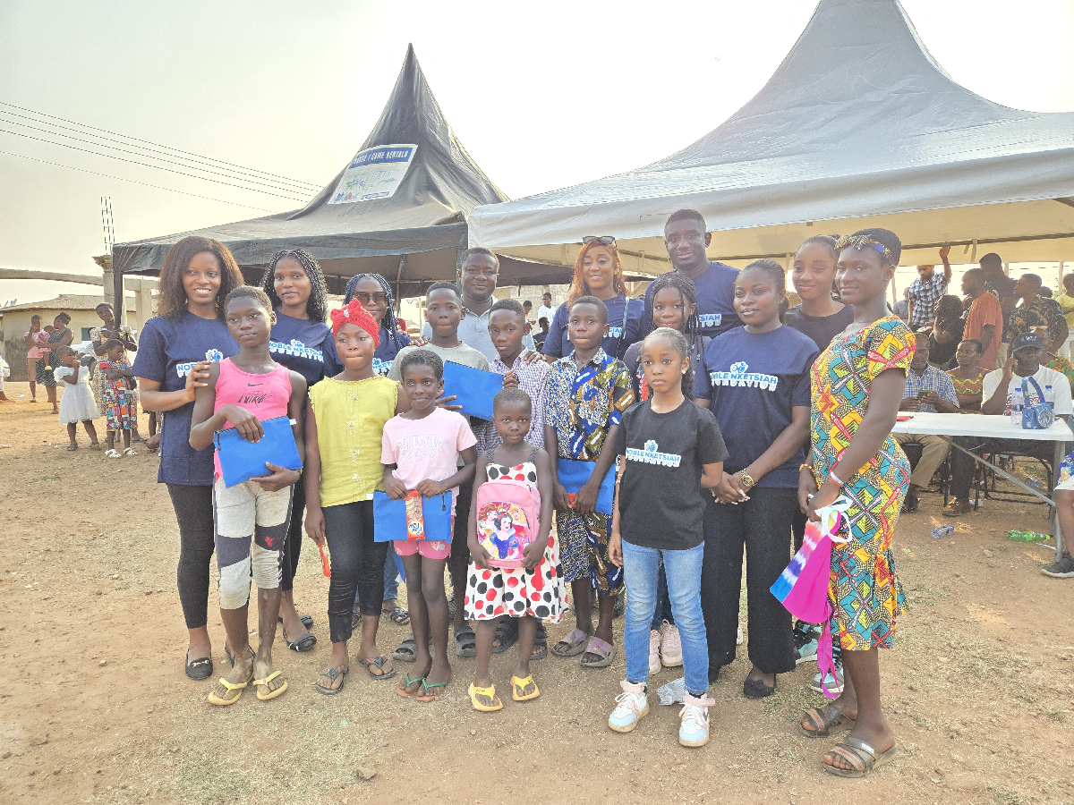 Hon. Elvis M. Donkoh and Noble Nketsiah Foundation Bring Joy to Over ...