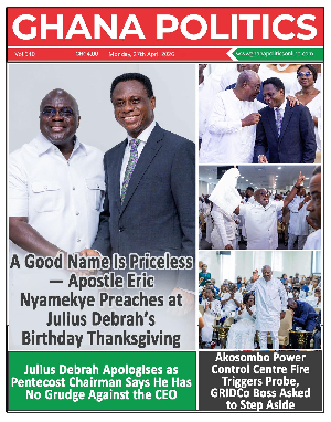 Today’s edition of the Ghana Politics Newspaper is out — grab your copy now.