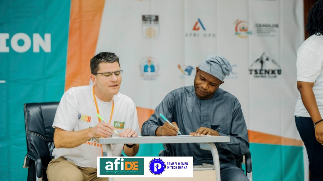 PAMEPI Women in Tech Ghana and Afide Ghana sign landmark partnership to close digital divide