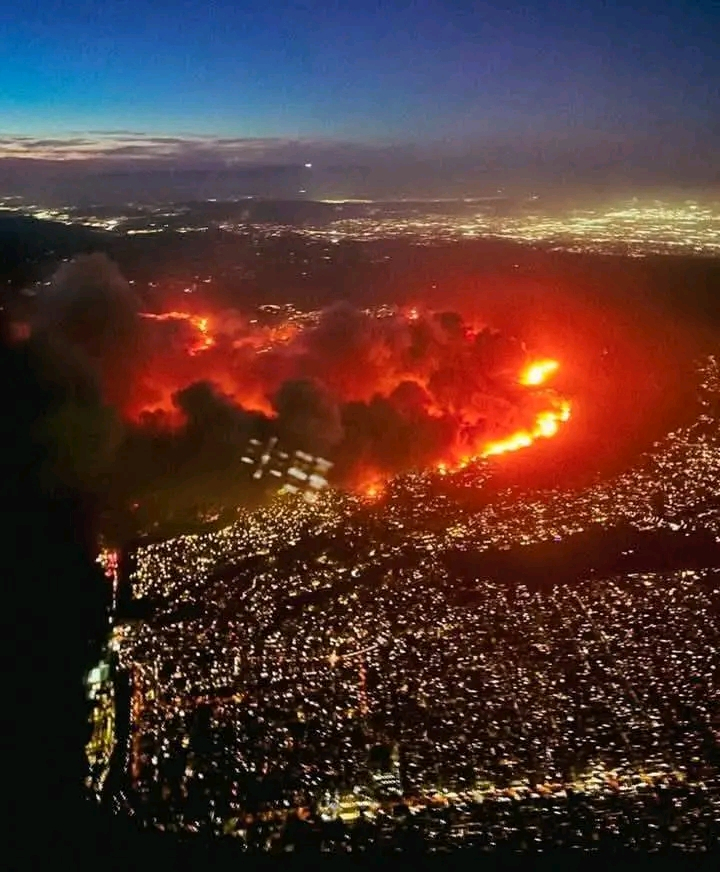 Relentless Santa Ana Winds Fuel Destructive Wildfires Across