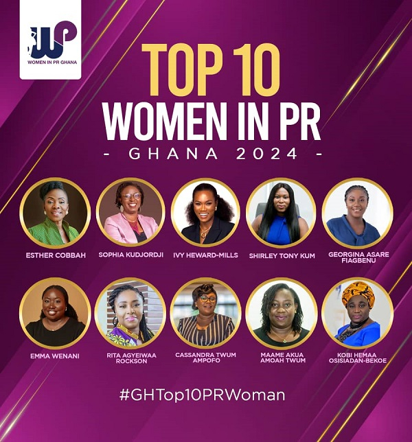 Women in PR Ghana unveils top 10 PR Women for 2024