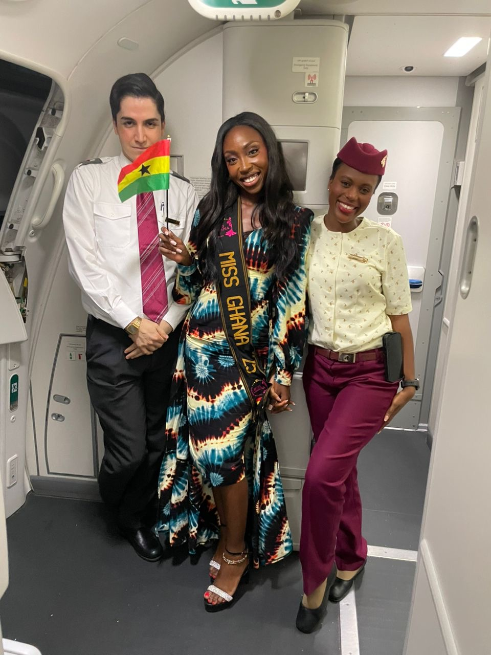 Miss Ghana 2025, Jutta Addo, Arrives Safely in India Ahead of 72nd Miss World Pageant