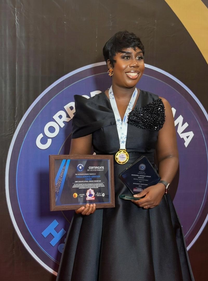 CEO of Impakers Creative Hub inducted into Corporate Ghana Hall of Fame 2026