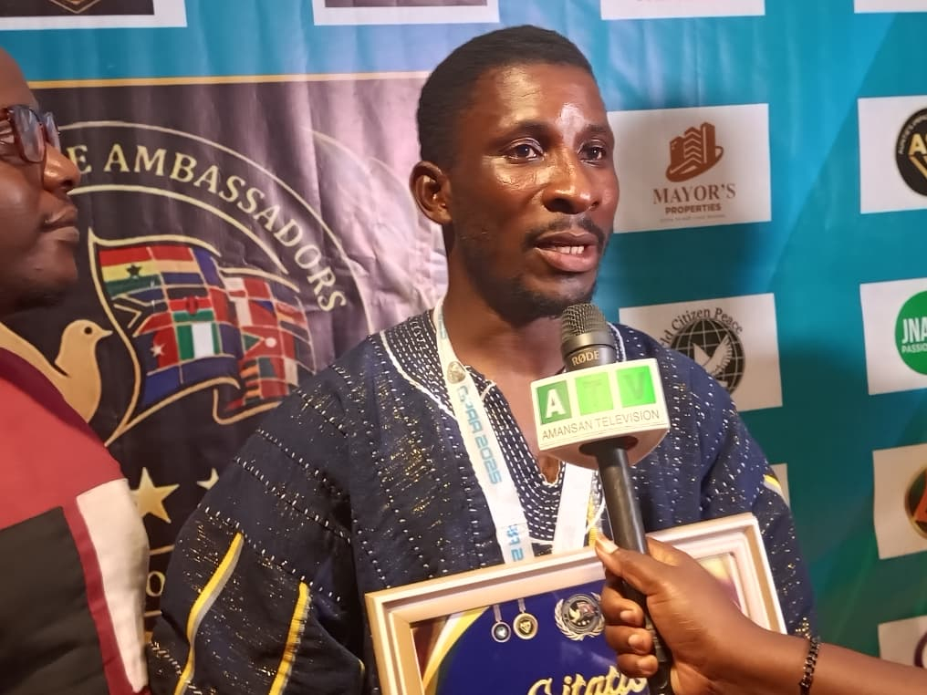 Samuel Adobah’s dedication to peace recognized