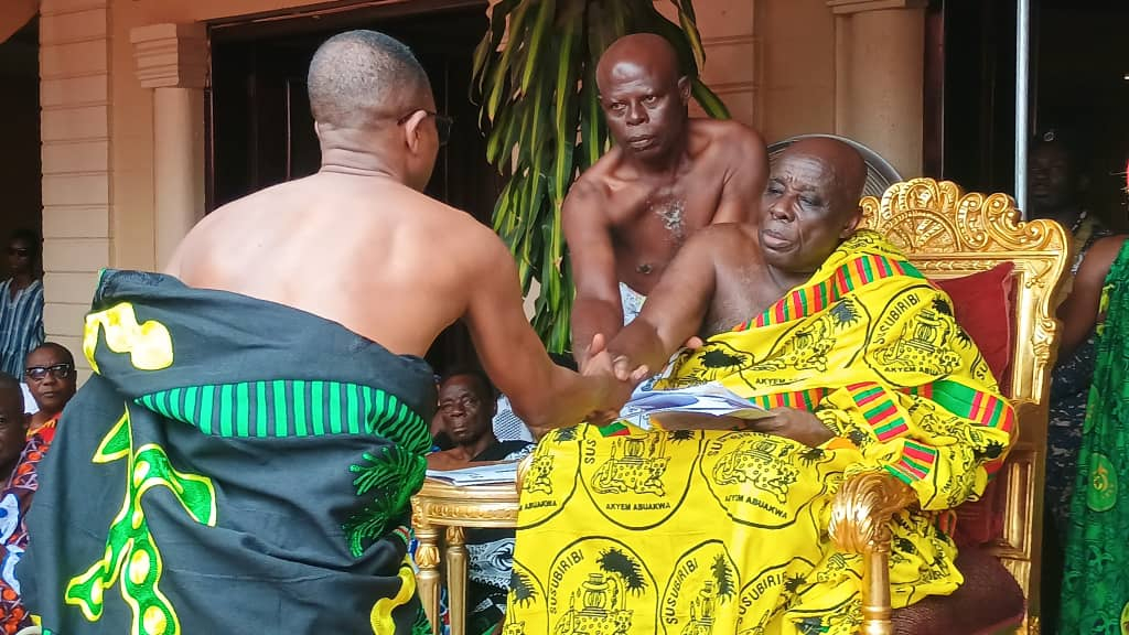 E/R:Daasebre Mireku Afari II Officially Introduced as Begorohene and Okyeman Benkumhene
