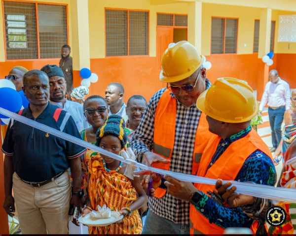 Cape Coast MCE and MP commission educational and health projects for ...