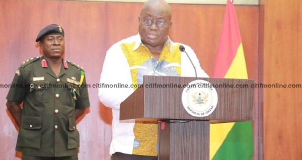 President Akufo-Addo addressed the media earlier today, January, 17,2017