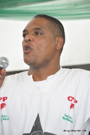 Ivor Greenstreet, CPP Presidential candidate