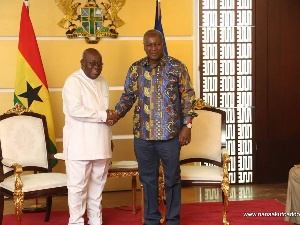 President Akufo-Addo and Former President John Mahama