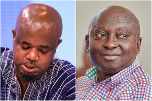 (From left) Godwin Edudzi Tameklo and Samuel Atta Akyea