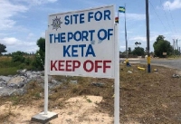 A land has been allocated for the proposed Keta Port