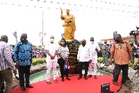 President Akufo-Addo at the memorial ceremony of Theresa Tagoe