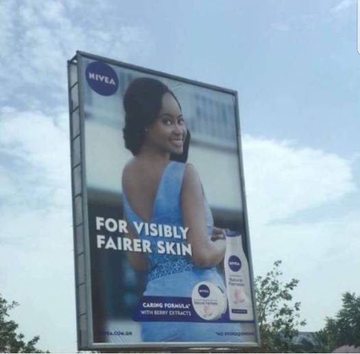 The Nivea advert being criticised for promoting skin bleaching