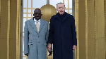 Nigeria president 'in great shape' after falling at Turkey reception