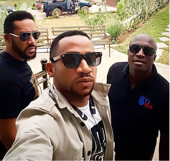 Majid Michel, Pascal Amanfo, and Timothy Bentum.