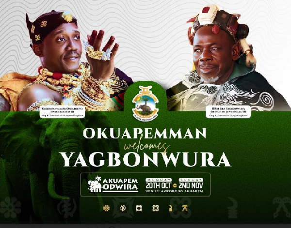 Gonja King, Yagbonwura will attend this year's Akuapem Odwira Festival
