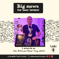 Tale Beer wins three African Beer Cup awards