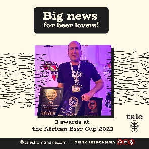 Tale Beer wins three African Beer Cup awards