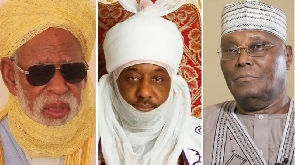 Sheikh Dahiru, Emir Mohammed Sanusi, Atiku Abubakar