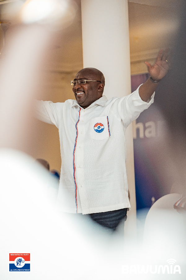 Former Vice President and 2024 flagbearer of the New Patriotic Party (NPP), Dr Mahamudu Bawumia
