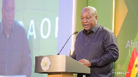 John Dramani Mahama is the President of Ghana