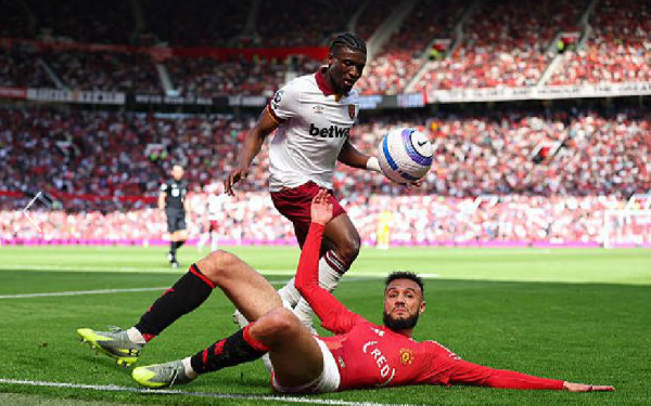 Mohammed Kudus on his feat after beating Manchester United defender in duel