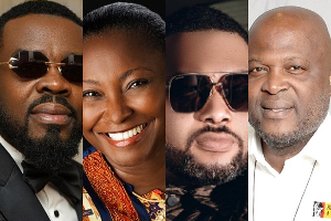 Some of the business moguls who were honoured at the GhanaWeb Excellence Awards