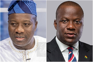 Mahama Ayariga (L) and Samuel Jinapor