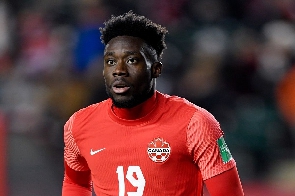 Canadian star, Alphonso Davies