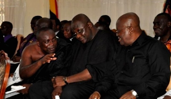 FLASHBACK: Agyepong, Afoko and Nana Addo in their happy times