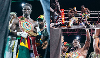 Freezy Macbones is a ghanaian boxer