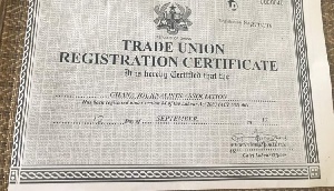 The certificate is to help negotiate for better working conditions for Journalists