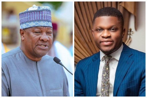 The group has asked President John Dramani Mahama (L) to take action against Sammy Gyamfi (R)