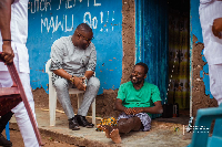 Dr Gabriel Tanko Kwamigah-Atokple with Succeed when they met