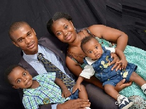 The late Major Maxwell Adam Mahama and his family