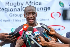 Herbert Mensah, President of the Ghana Rugby Association