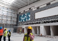 Construction work on-going at the Kotoka International Airport
