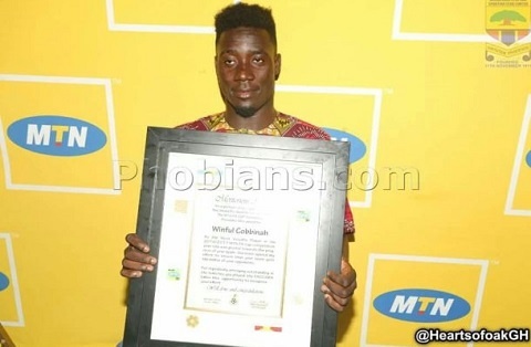 Winful Cobbinah has been adjudged the Most Valuable Player of the 2016/17 MTN FA CUP
