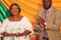Samuel Osei Kuffour and mother