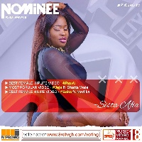 Sista Afia has been nominated for 3rd TV Music Video Awards
