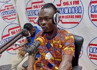 Broadcast journalist affiliated with Akyemansa FM