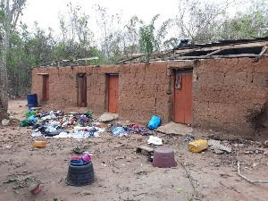 Hundreds displaced after severe rain hits North Tongu District