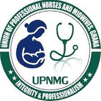 Union of Professional Nurses and Midwives, Ghana (UPNMG) logo
