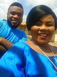 Anita Afriyie and her husband