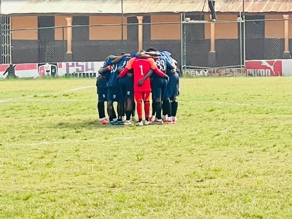 The match was played in a calm and professional atmosphere