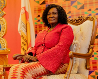 Vice President Professor Naana Jane Opoku-Agyemang during her swearing-in