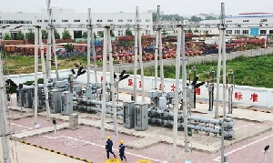 A 110 kV smart substation at Yuchu in Xi'an