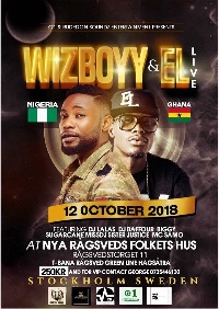 Wizboyy and Ghana's rapper EL are set to storm Sweden